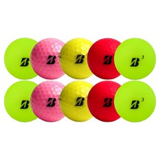 Bridgestone 普利司通彩色混合再生球 經濟型, 10個, 隨機出貨