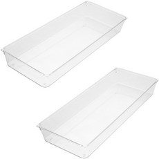 윈프라이스 MIX 칸막이 G타입 정리함, 2개, 투명