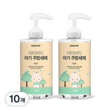 마미바티 아기 주방세제 청귤향, 500g, 10개
