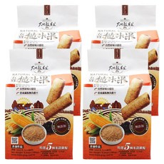 大地穀萊寶 五寶糙米果 台灣本產 非油炸 無添加, 180g, 4袋