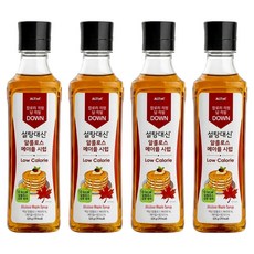 설탕대신 알룰로스 메이플 시럽, 525g, 4개