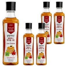 설탕대신 알룰로스 메이플 시럽, 525g, 5개