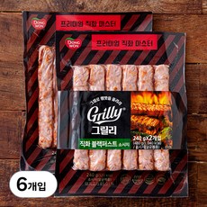 동원 그릴리 직화 블랙퍼스트 소시지, 240g, 6개입