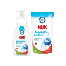 NUK 奶瓶清潔液組, 1.7L, 1組