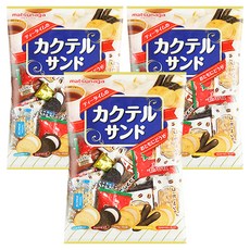 Matsunaga Seika 松永製菓 綜合夾心餅乾, 3包, 240g