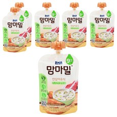 Maeil Mammameal 寶寶粥 韓國在地白米 高溫高壓處理 9個月以上寶寶適用, 蔬菜牛肉, 100g, 6包