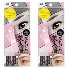 KAI 貝印 眉毛 眉毛整理輔助器 誰都能成為美人眉毛 KQ2015, 單色, 2個