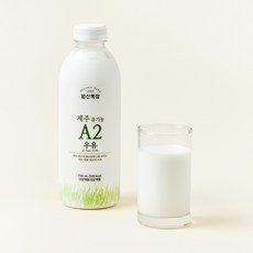 유기농 인증 제주 A2 우유, 750ml, 1개