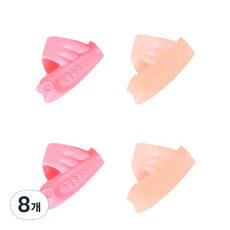 GGOSA 握筆輔助器 貓頭鷹款, 粉色, 8個