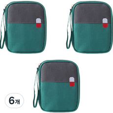 에이비엠코리아 구급가방 S 그린, 6개