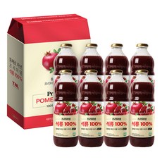 티앤엘 프리미엄 석류 100% 주스, 1L, 8개
