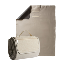 sagaform 野餐坐墊 聚酯纖維/PEVA材質, 亞麻色, 130 x 170cm