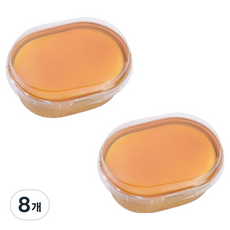 모노페이지 치즈빵 말랑이 스트레스볼 스퀴시, 8개, 옐로우브라운