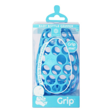 COGNIKIDS 矽膠奶瓶易握把, 天空藍, 1個
