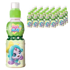 Woongjin Catch Teenieping風味飲料 蘋果口味, 200ml, 24個