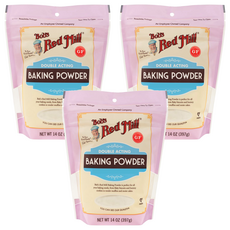 [쿠팡수입] 밥스레드밀 베이킹 파우더, 3개, 397g