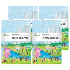 아름드레 유기농 페퍼민트 삼각티백, 1.1g, 25개입, 4개