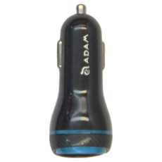 ADAM elements 亞果元素 USB-C 45W 雙孔極速車充, OMNIA C1+, 黑色