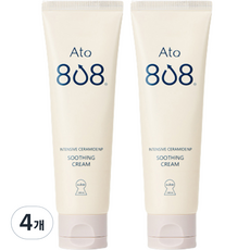 아토808 유아용 인텐시브 크림, 100ml, 4개