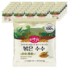 이더스 열풍으로 구운 국산 볶은 수수, 17g, 40개