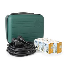 cityo 裝飾燈串+燈泡 7入+收納箱, 暖白色, 1組