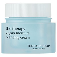 THE FACE SHOP 菲詩小舖 台灣公司貨 純素雪絨花保濕調和霜, 60ml, 1罐