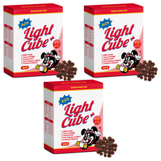 붐붐포 강아지 1.4kcal 라이트 큐브 미니 노즈워크 트릿 간식, 소고기, 160g, 3개
