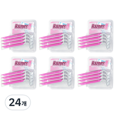 Komery 科美莉 一次性刮鬍刀 粉紅色 B0965, 4入, 24個