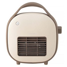 KOIZUMI 小泉成器 小型陶瓷電暖器 KPH-G621-CE, KOIZUMI 小型陶瓷電暖器, 白色 + 棕色