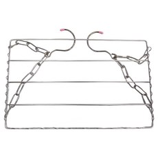 收納王妃 陽台襪架無夾, 銀色, 1個