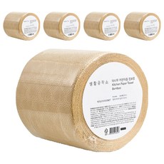 Saengong 生活工作所 竹纖維廚房紙巾 巨型捲筒, 300張, 5捲