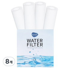 RECELL 蓮蓬頭用大尺寸替換濾芯, 8個, 無香