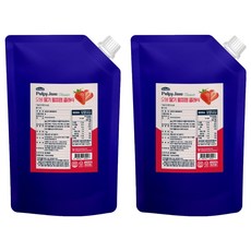 오붐 딸기 펄피잼 클래식, 1kg, 2개