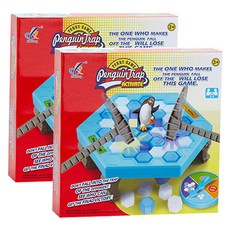 Magic Biz 敲冰磚拯救企鵝桌遊組 L號, 混色