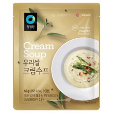 청정원 우리쌀 크림수프, 60g, 1개