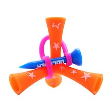 Golfdea Tidera 三腳架高爾夫球釘, 橘色, 1個