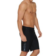 quaro 男士寬鬆版五分大尺碼室內泳褲 ILM541