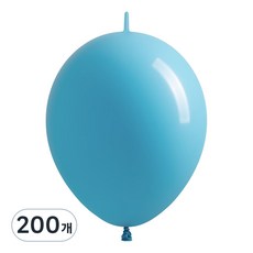 조이벌룬 링커풍선 30cm, 라이트블루, 200개