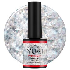 유키 프리미엄 컬러젤네일, 176호 키라키라실버, 10g, 1개