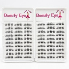 Maket Gamseong Beauty Eye 人造假睫毛 B02 180p, 1個, 黑色