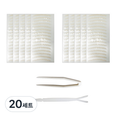 Darkness 蕾絲雙眼皮貼 一般型 80回份, 膚色, 20套