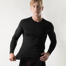 ARMEDES 男款長袖素色瑜珈登山騎行健行底層衣內搭衣上衣 2件組 AR-52