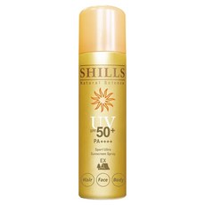 SHILLS舒兒絲 涼感防曬噴霧 SPF50+戶外極限防曬 清爽保濕不黏膩 隨時補噴, 90g, 1件