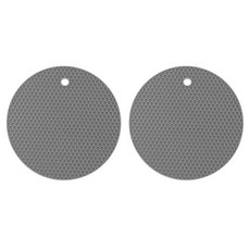 아이코어스 실리콘 냄비 받침, 그레이, 2개