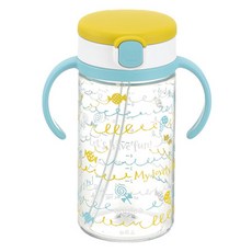 릿첼 AQ 머그 빨대컵, 320ml, 1개, 옐로우