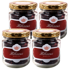 아름드레 유리병 히비스커스, 1개입, 4개, 35g