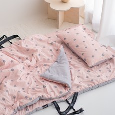 아리베베 사계절 어린이집 낮잠이불 분리형 세트, 토끼앤벌룬