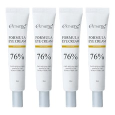 에스테틱하우스 포뮬러 골드스네일 76% 아이크림, 4개, 30ml