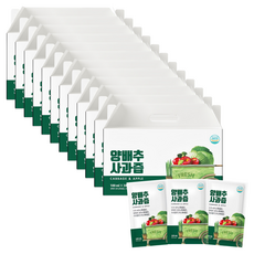 유기농마루 정품 양배추사과즙 30p, 3L, 12박스