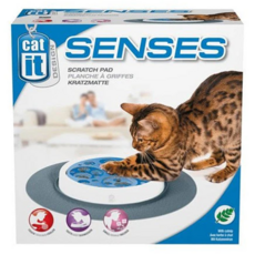 HAGEN 磨爪抓抓樂迷宮 CATIT系列貓抓板, 白色 + 藍色, 1個